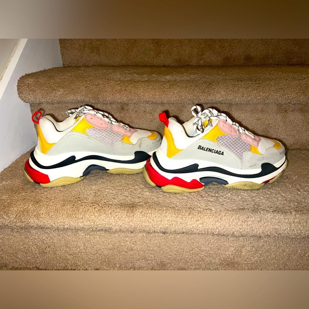 Balenciaga Triple S sneakers in a Women’s size 40.